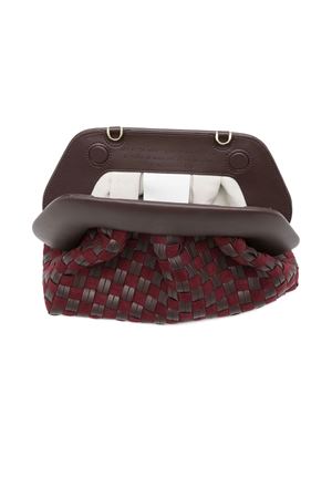 Borsa a tracolla Tia marrone scuro THE MOIRE' | TMFW25TMWSUE109EBONY